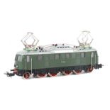 E-LokMärklin, Spur H0, E 1835 (3024), BR E18 der DB, Guss, grün , BZ: 1958-59, Dach silbern, L:18