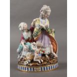 Acier, Michel VictorVersailles 1736 - 1799 Dresden, Bildhauer und Modelleur. Genrefigurengruppe "