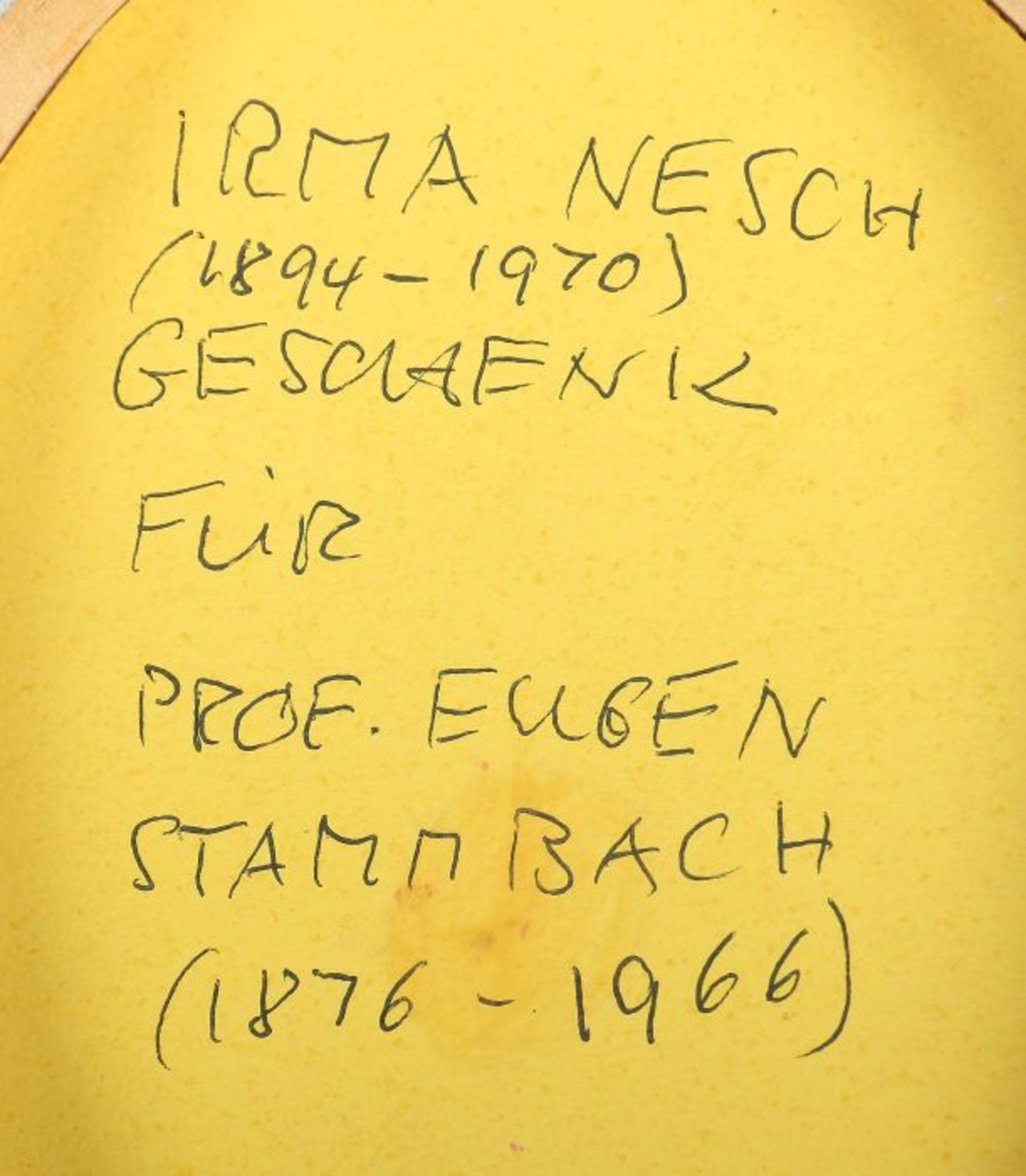 Nesch, IrmaDüsseldorf 1894 - 1970 Stuttgart, Malerin, 1933 bis 1938 in Norwegen, 1947/48 - Bild 3 aus 3