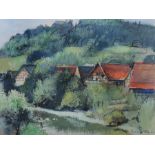 Stetten, Norbert Freiher vonWien 1885 - 1997 Bad Mergentheim, österreichischer Maler. "An der