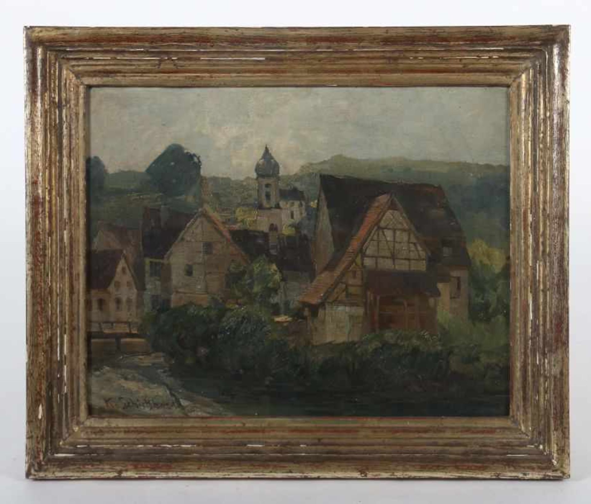 Schickhardt, KarlEsslingen 1866 - 1933 Stuttgart, Maler, Schüler von Grünenwald und Kappis in - Bild 2 aus 3