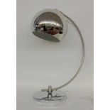 DESIGNER BOGENLAMPE1960er/70er Jahre Verchromtes Metallgestell. H.70cmA DESIGNER ARC LAMP 1960s/