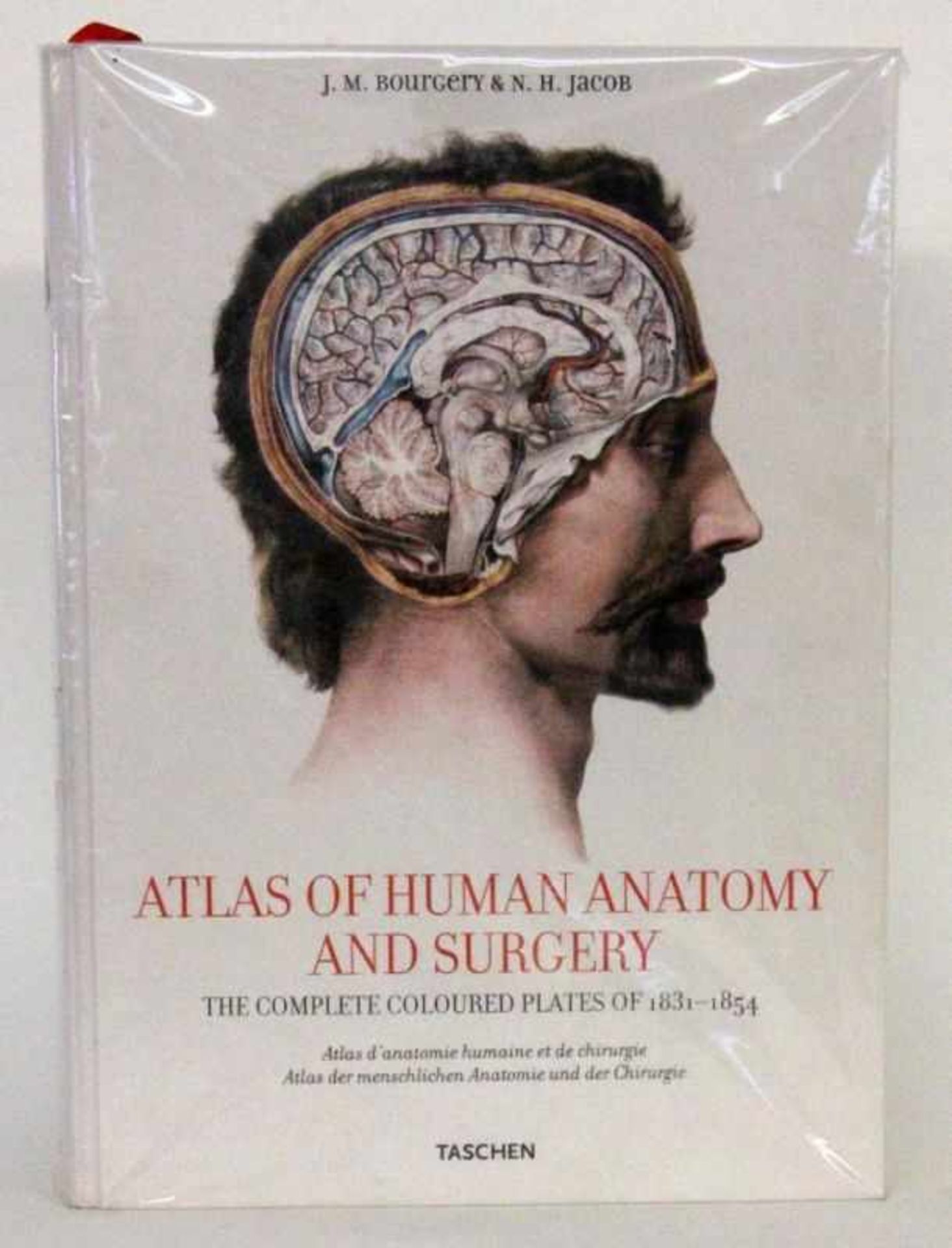 ATLAS OF HUMAN ANATOMY AND SURGERYJean Marc Bourgery N. H. Jacob Neuauflage, Taschen-VerlagATLAS