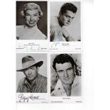 AUTOGRAMME20 original Autogramme von amerikanischen Schauspielern. U.a. Doris Day, Rock Hudson,