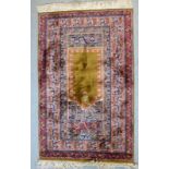 GEBETSTEPPICHwohl Iran 145x92cmA PRAYER RUG probably Iran 145 x 92 cm