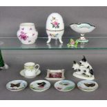 LOT 11 TEILE PORZELLANA LOT OF 11 PORCELAIN ITEMS