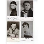 AUTOGRAMME22 original Autogramme von amerikanischen Schauspielern. U.a. Audrey Hepburn, Elisabeth