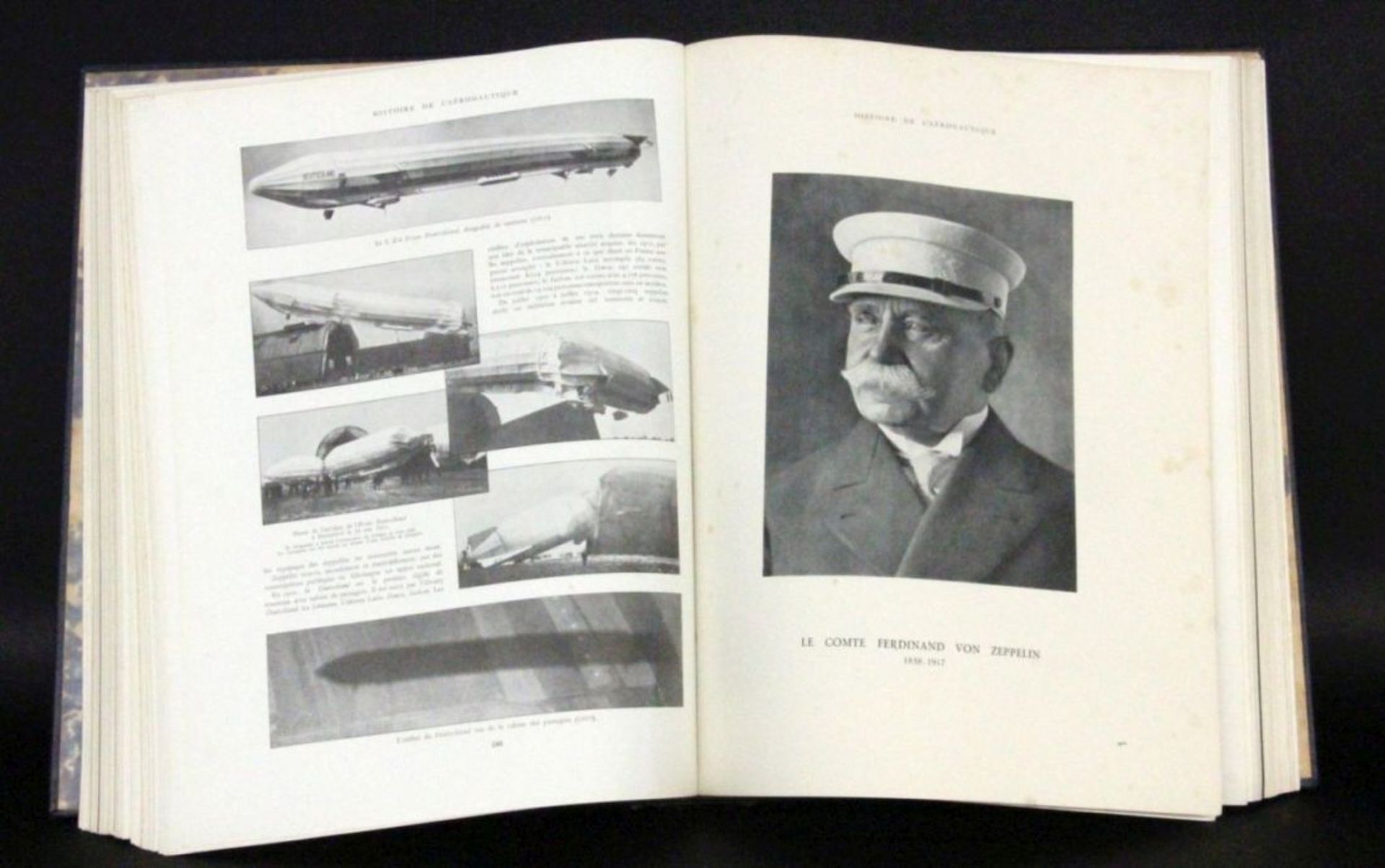 L'HISTOIRE DE L'AERONAUTIQUEParis 1932 Lexikon zur Luftfahrtgeschichte. Mit zahlreichen Abbildungen.