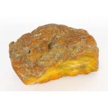 A LARGE PIECE OF RAW AMBER Baltic. Approximately 15 x 7.5 x 7.5 cm, 430 gramsGROSSER