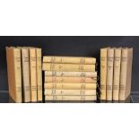 GERMAN BOOKS: VOLKSGUT DEUTSCHER DICHTUNG Lot of 15 volumes, bound in linen. Publishinghouse J.J.