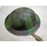 1938 British Steel Helmet, shell marked VW 1938 and liner VERO (Everett. W.Vero & Co London) 1938,