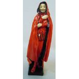 A Royal Doulton double sided Figure, Mephistopheles and Marguerite, HN775, green painted factory