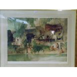 Sir William Russell flint (1880-1969) In Sunny Perigord, limited edition colour print 307/850 number