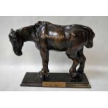 After Thomas Gainsborough cast by Morris Singer, London, a cast bronze Model of a Horse, limited