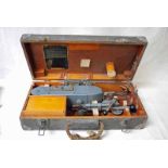 A WWII Aerial Attack Verifying Camera No 84 by Houghton Butcher 1940 in fitted wooden case with