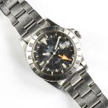 A STAINLESS STEEL ROLEX REF. 1655 "STEVE MCQUEEN" OYSTER PERPETUAL DATE WRISTWATCH, CIRCA 1972, 39mm