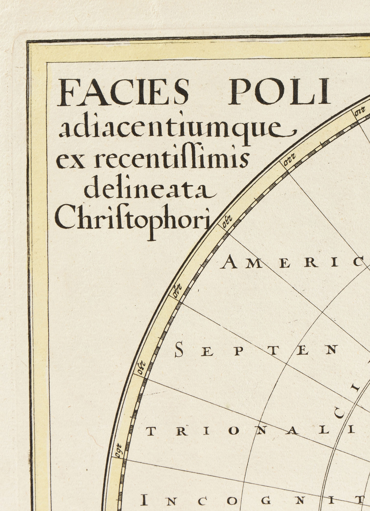 TWO ANTIQUE MAPS, "Orbis Terrarum veteribus cogniti Typus admentem veterum Geographorum - Image 14 of 14