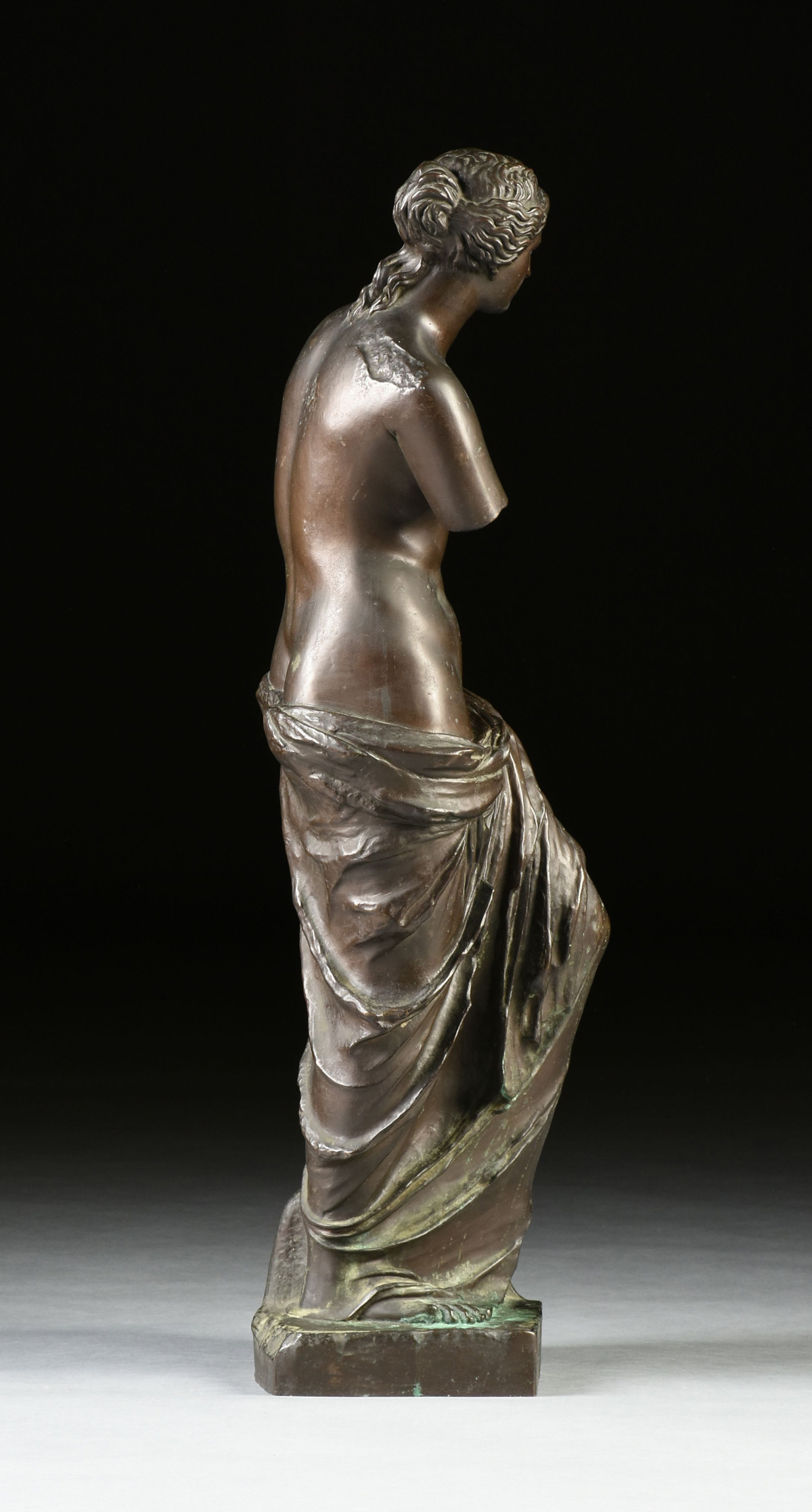 A FRENCH BRONZE VENUS DE MILO, AFTER THE ANTIQUE, BY THE RICHARD, ECK & DURAND FOUNDRY, 1838-1844, a - Image 5 of 13