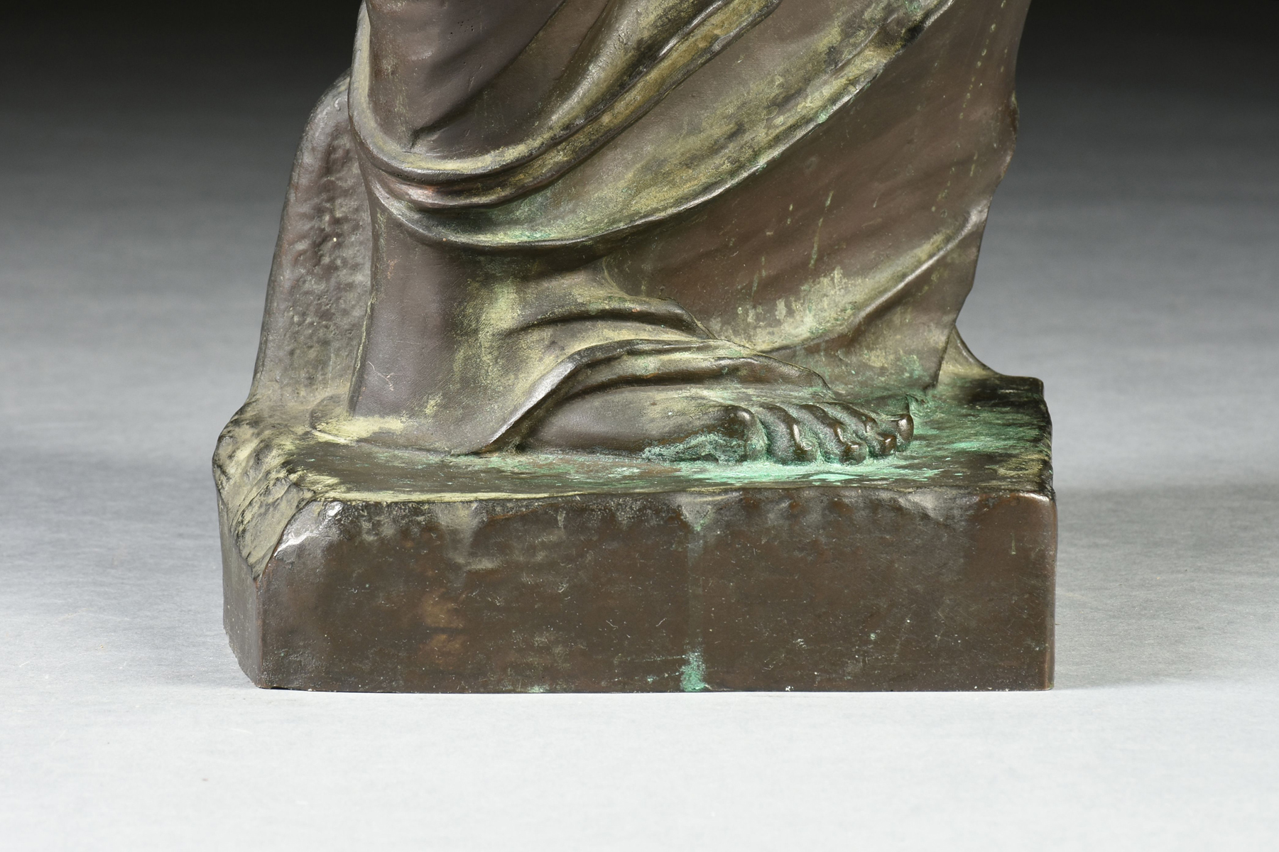 A FRENCH BRONZE VENUS DE MILO, AFTER THE ANTIQUE, BY THE RICHARD, ECK & DURAND FOUNDRY, 1838-1844, a - Image 7 of 13