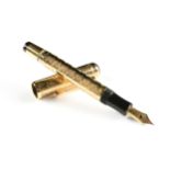 A MONTBLANC "Louis XIV" LIMITED EDITION 4810 FOUNTAIN PEN WITH 18K NIB, GERMANY, ISSUED 1994, the