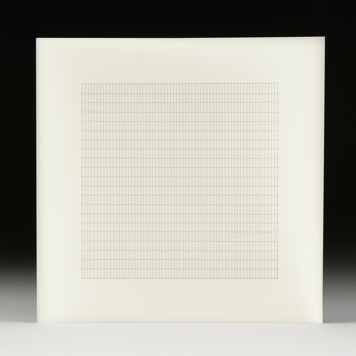 AGNES MARTIN (Canadian/American 1912-2004) A PORTFOLIO BOOK WITH PRINTS, "Paintings and Drawings - Image 7 of 15