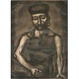 after GEORGE ROUAULT (French 1871-1958) A PRINT, "Jean Francois jamais ne chante Alleluia (Jean