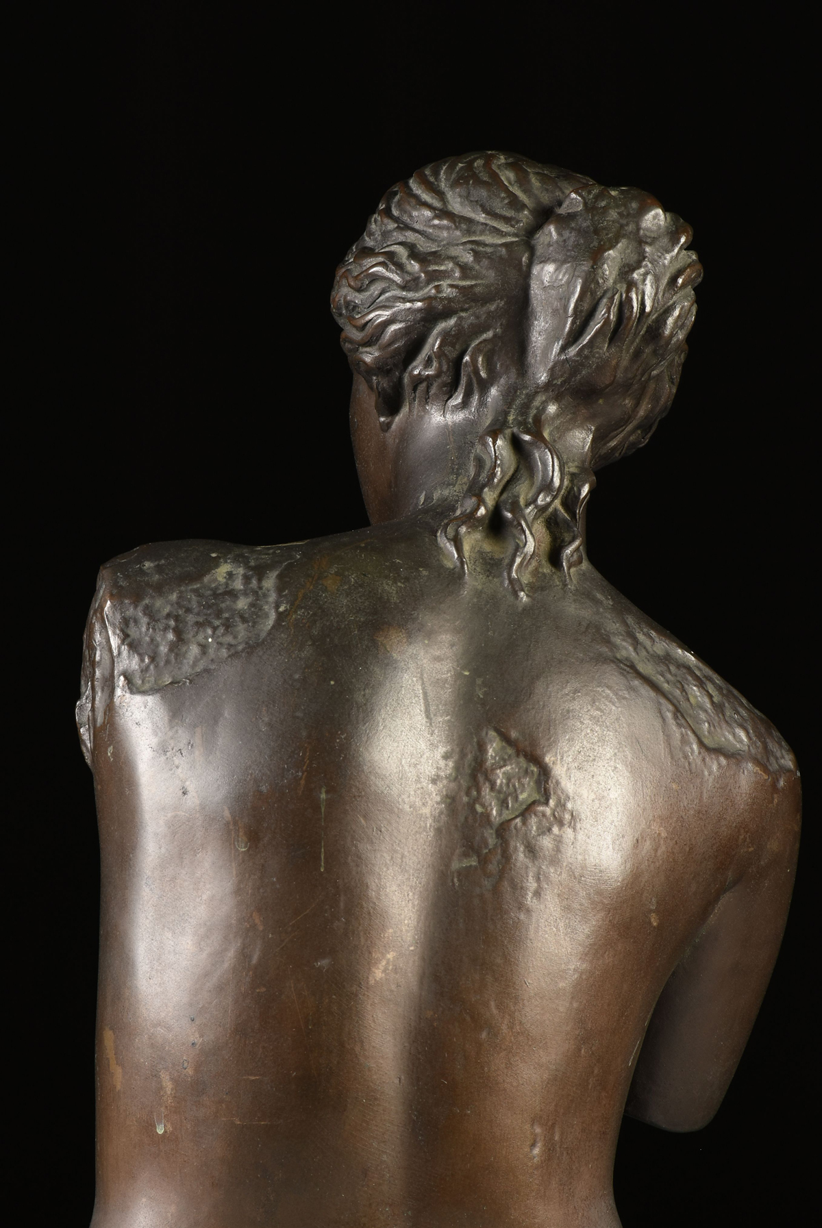 A FRENCH BRONZE VENUS DE MILO, AFTER THE ANTIQUE, BY THE RICHARD, ECK & DURAND FOUNDRY, 1838-1844, a - Image 10 of 13