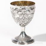 Elizabeth II Irish Sterling Silver Goblet, Dublin, 1969-70, Royal Irish Silver Co., maker, with