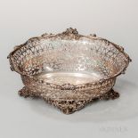 George V Sterling Silver Center Bowl, London, 1911-12, William Comyns, maker, Theodore Starr,