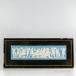 Wedgwood Solid Light Blue Jasper Plaque