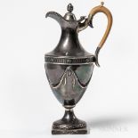 George III Sterling Silver Wine Ewer