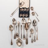 Group of English Sterling Silver Flatware