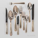 Kirk "Golden Winslow" Pattern Sterling Silver Flatware Service