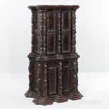 Renaissance Revival Carved Walnut Cabinet