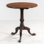 George III Mahogany Tilt-top Tea Table