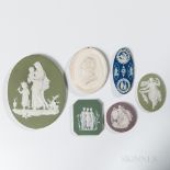 Six Assorted Wedgwood Medallions