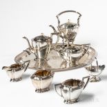 Seven-piece Watson Sterling Silver Tea and Coffee Service