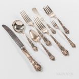 Reed & Barton "French Renaissance" Pattern Sterling Silver Flatware Service