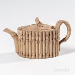 Wedgwood Caneware Bamboo Teapot and Cover