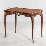 Louis XV-style Mahogany-veneered Ormolu-mounted Tray Table