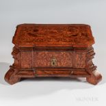 Dutch Walnut Jewelry Box