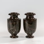 Pair of Marble Urns