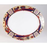 A Royal Worcester meat plate 'Lord Nelson' pattern