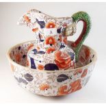 A Mason's Ironstone reproduction jug and bowl set