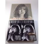 Marianne Faithful - two signed books and a signed record 'Dangerous Acquaintances'