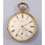 An 18 carat gold Camerrer Kuss and Co pocket watch