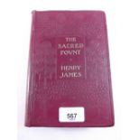 The Sacred Fount by Henry James 1901. A true 1st edition with Methuen, spelled Methven at foot of