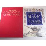 An illustrated History of the RAF and a Times Atlas