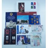 A quantity of first day covers including coins: Battle of Trafalgar, Queen Mother, Queens Coronation
