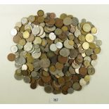 Quantity of world coins, examples Australia, Africa, Eire, France, Germany, Hong Kong etc. approx.
